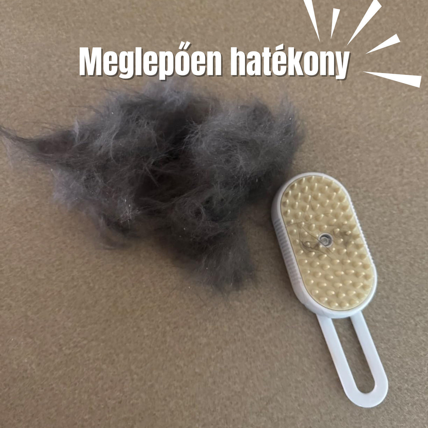 SzőrStop™ Párásítós állatfésű
