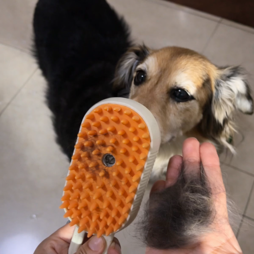 SzőrStop™ Párásítós állatfésű